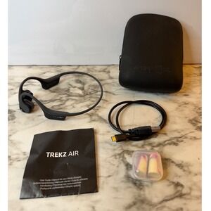 AfterShokz Trekz Air Bone Conduction Wireless Bluetooth Headphones Slate Gray